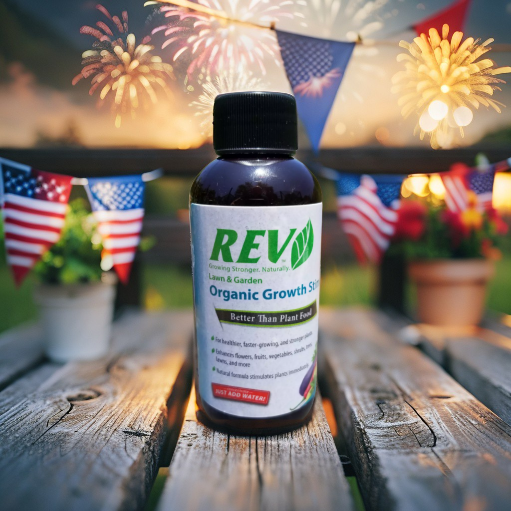 Free 4oz Organic REV Sample – Powerful Plant Growth Stimulant