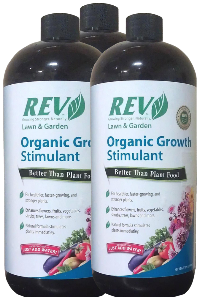 Organic REV 16oz 3-Pack Special - Organic Rev Growth Stimulant