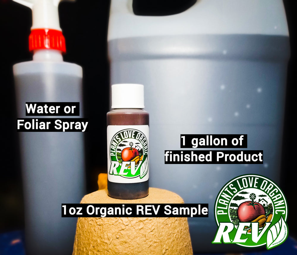 Organic REV Liquid Plant Food 1oz Trial Size