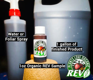 Organic REV Liquid Plant Food 1oz Trial Size