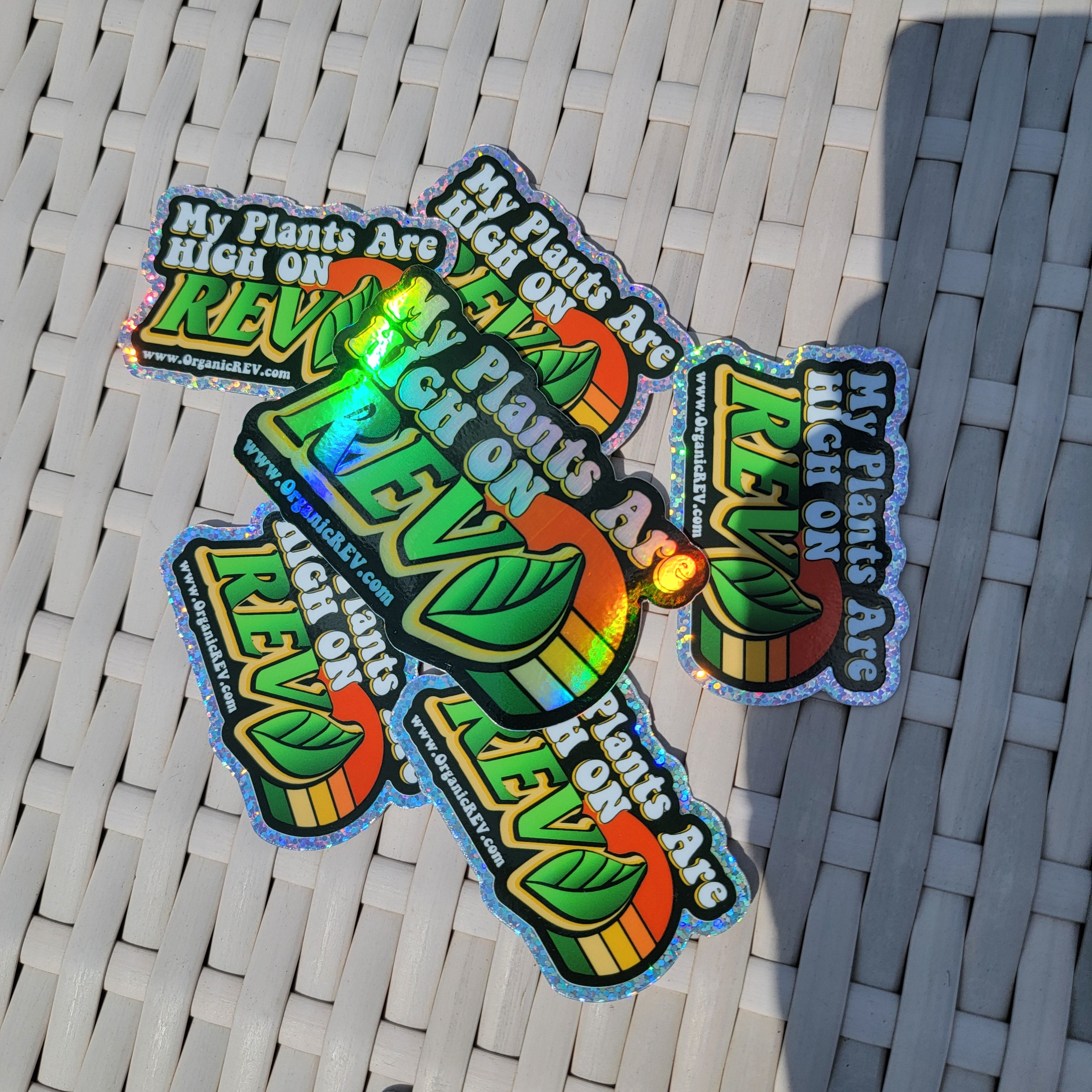 Limited Edition Sticker Set – OrganicRev