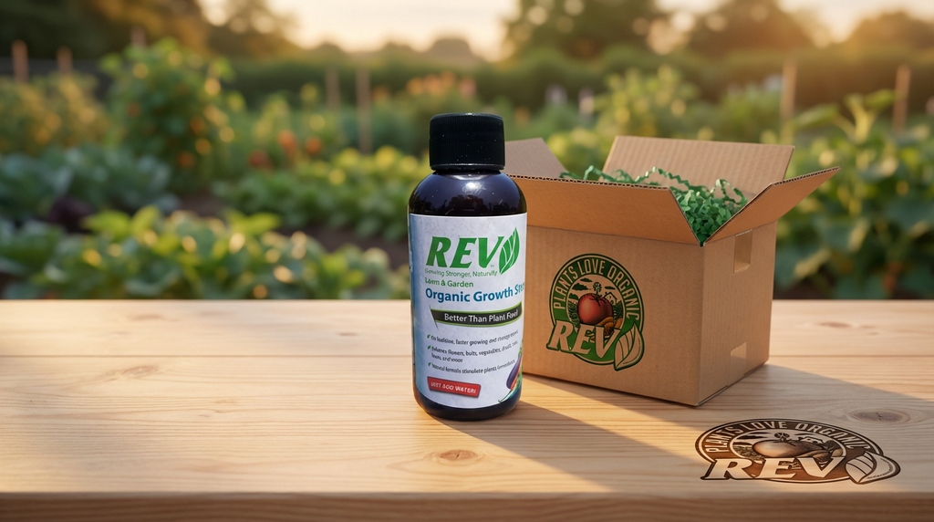 Free 4oz Organic REV Sample – Use code: TRYREV