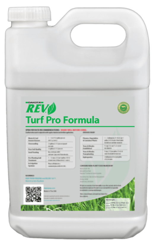 Organic REV Liquid Plant Food. Turf Pro. 5 Gallon Case pack