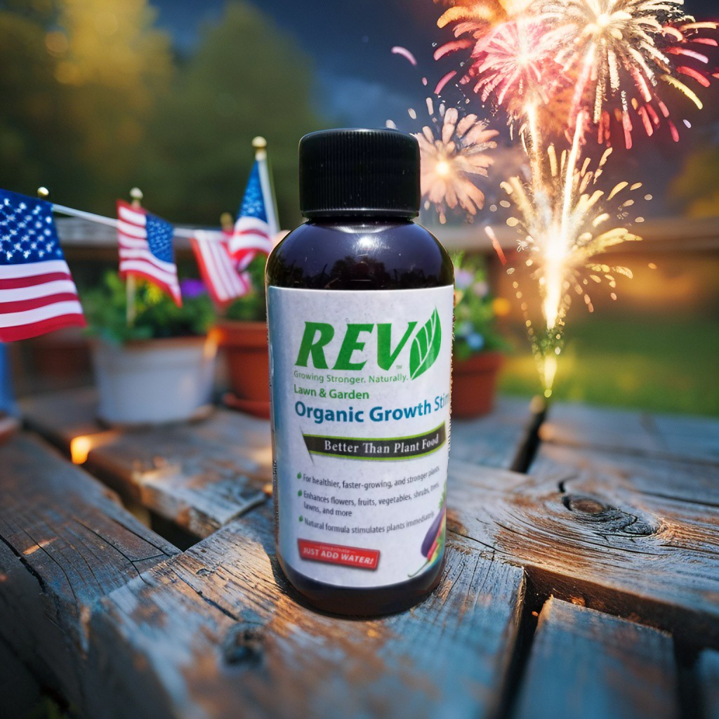 Free 4oz Organic REV Sample – Powerful Plant Growth Stimulant