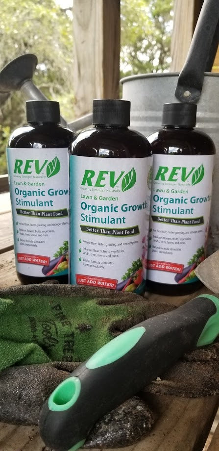 Organic REV Liquid Plant Food 16oz 3-Pack Special