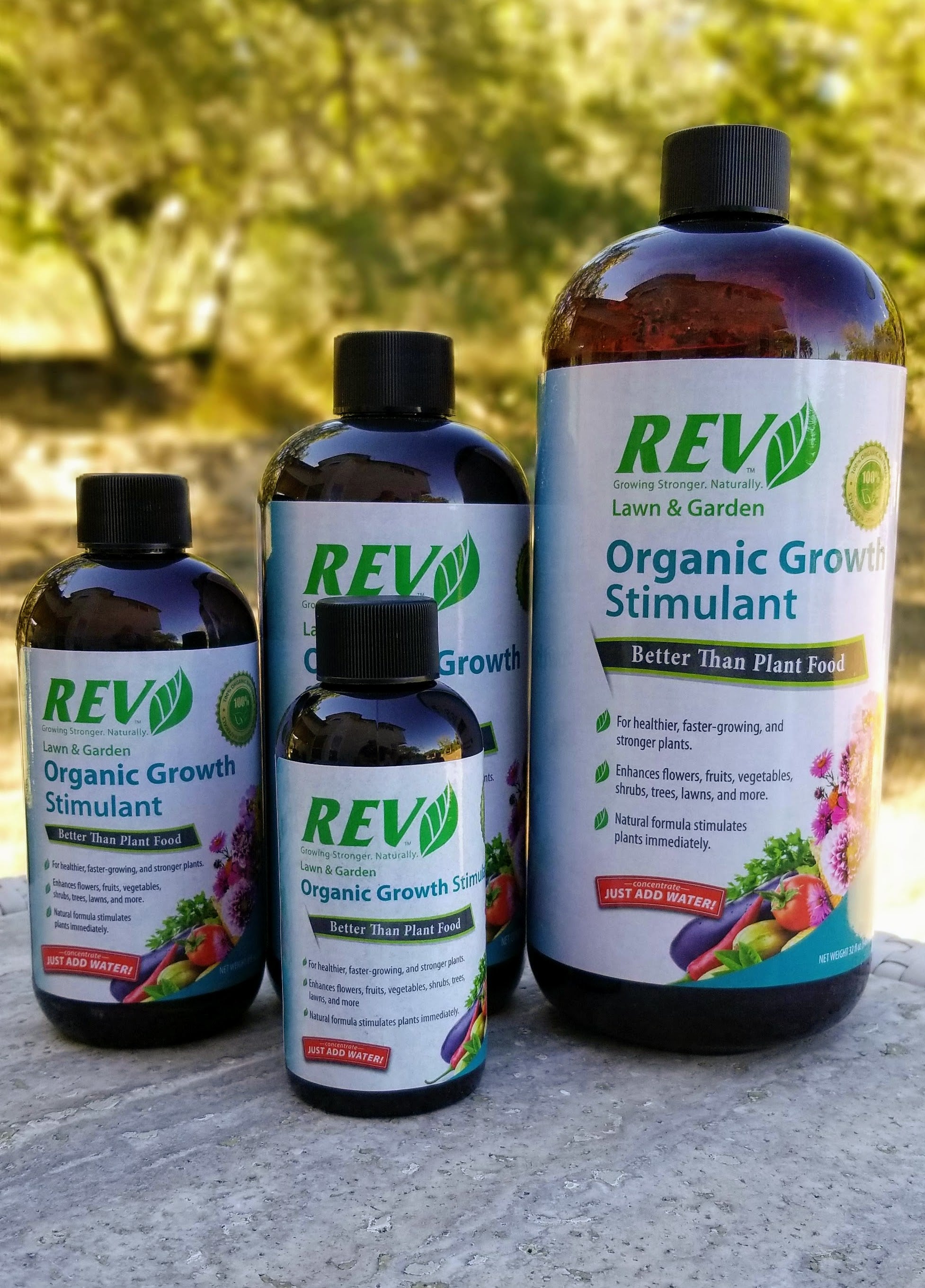 Organic REV 8 Ounce Bottle - Organic Rev Growth Stimulant
